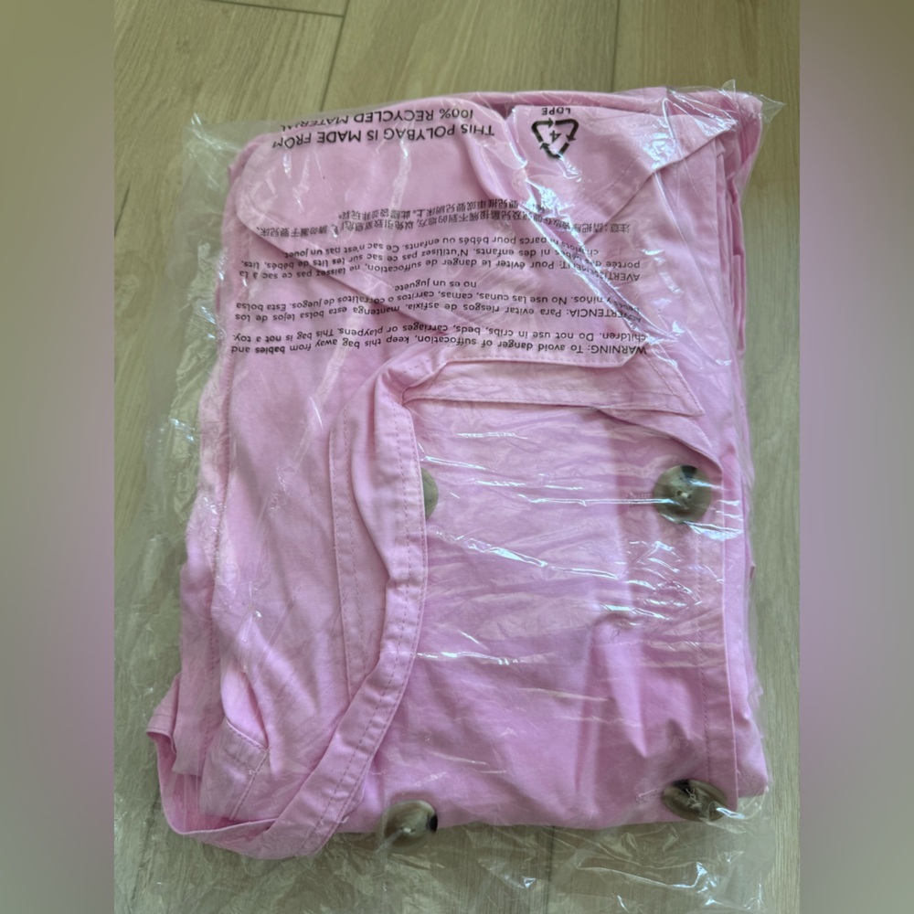 J. Crew Relaxed heritage French coat in pink chino - Picture 3 of 3